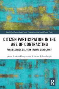 Citizen Participation in the Age of Contracting