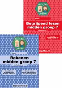 CITO Oefenboeken Voordeelset Rekenen & Begrijpend Lezen Midden Groep 7 - Maak je klaar voor de CITO Toets met deze werkboeken van meer dan 200 opdrachten!