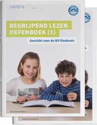 Delen 1 en 2  -  Begrijpend lezen oefenboeken Geschikt voor de IEP Eindtoets Deel 1 en 2