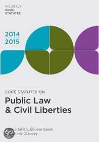 Core Statutes on Public Law & Civil Liberties 2014-15