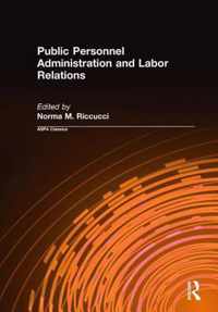 Public Personnel Administration And Labor Relations