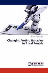 Changing Voting Behavior in Rural Punjab