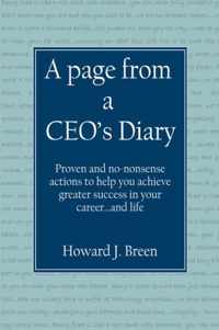 A Page from a CEO's Diary