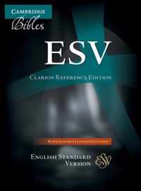 ESV Clarion Reference Bible, Black Edge-lined Goatskin Leather, ES486