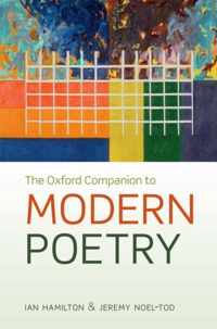 Oxford Companion To Modern Poetry In English