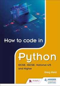 How to code in Python