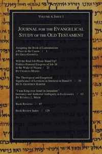 Journal for the Evangelical Study of the Old Testament, 4.1