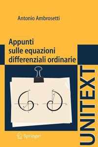 Appunti Sulle Equazioni Differenziali Ordinarie