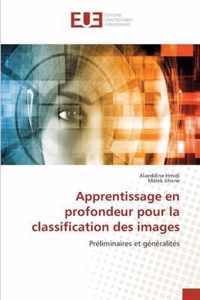 Apprentissage en profondeur pour la classification des images