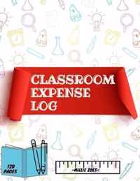 Classroom Expense Log Book