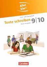 Alles klar! Deutsch Sekundarstufe I 9./10. Schuljahr. Texte schreiben