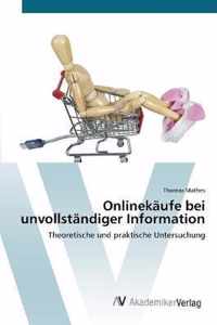 Onlinekaufe bei unvollstandiger Information