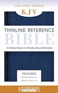 KJV Thinline Reference Bible Midnight Blue