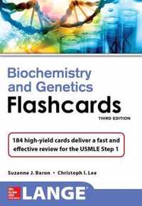 Lange Biochemistry and Genetics Flashhcards, Third Edition