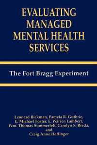 Evaluating Managed Mental Health Services