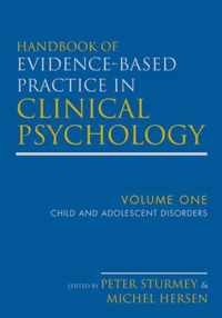 Handbook Of Evidence-Based Practice In Clinical Psychology