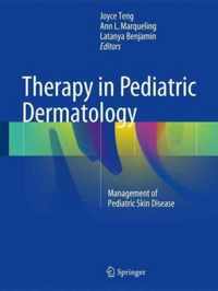 Therapy in Pediatric Dermatology