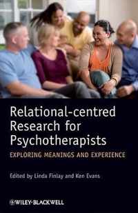 Relationalcentred Research for Psychotherapists