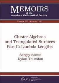 Cluster Algebras and Triangulated Surfaces Part II