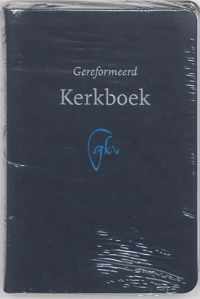 Gereformeerd kerkboek vivella blauw 12x18 luxe