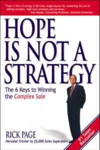 Hope Is Not a Strategy