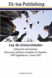 Ley de Universidades