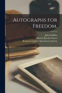 Autographs for Freedom.