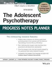 Adolescent Psychotherapy Progress Notes Planner