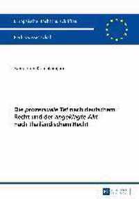 Die prozessuale Tat nach deutschem Recht und der angeklagte Akt nach thailändischem Recht