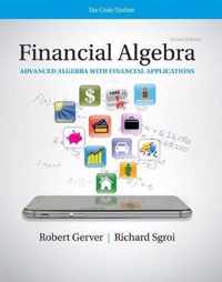 Financial Algebra: Advanced Algebra with Financial Applications Tax Code Update