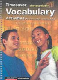 Vocabulary Activities Pre Intermediate and Intermediate