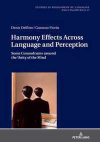 Harmony Effects Across Language and Perception