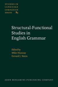 Structural-Functional Studies in English Grammar