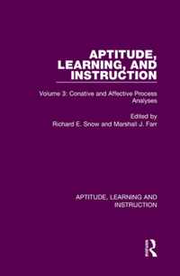 Aptitude, Learning, and Instruction: Volume 3