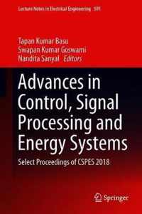 Advances in Control, Signal Processing and Energy Systems