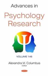 Advances in Psychology Research