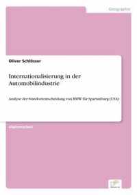 Internationalisierung in der Automobilindustrie