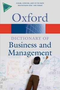 A Dictionary of Business and Management