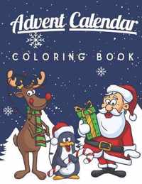 Advent Calendar Coloring Book