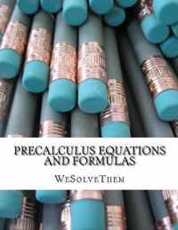 PreCalculus Equations and Formulas