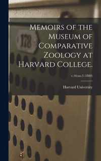 Memoirs of the Museum of Comparative Zoology at Harvard College.; v.16