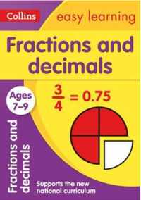 COLLINS EASY LEARNING: Fractions and Decimals Ages 7-9 : Ideal for Home Learning