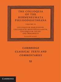 The Colloquia of the Hermeneumata Pseudodositheana