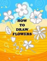 how to draw flower