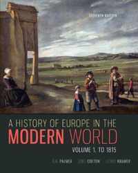 A History of Europe in the Modern World, Volume 1