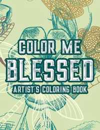 Color Me Blessed Artist's Coloring Book