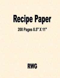 Recipe Paper