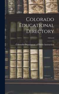 Colorado Educational Directory; 1914-15