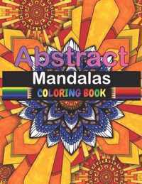 Abstract Mandalas Coloring Book