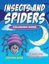 Insects And Spiders Coloring Book